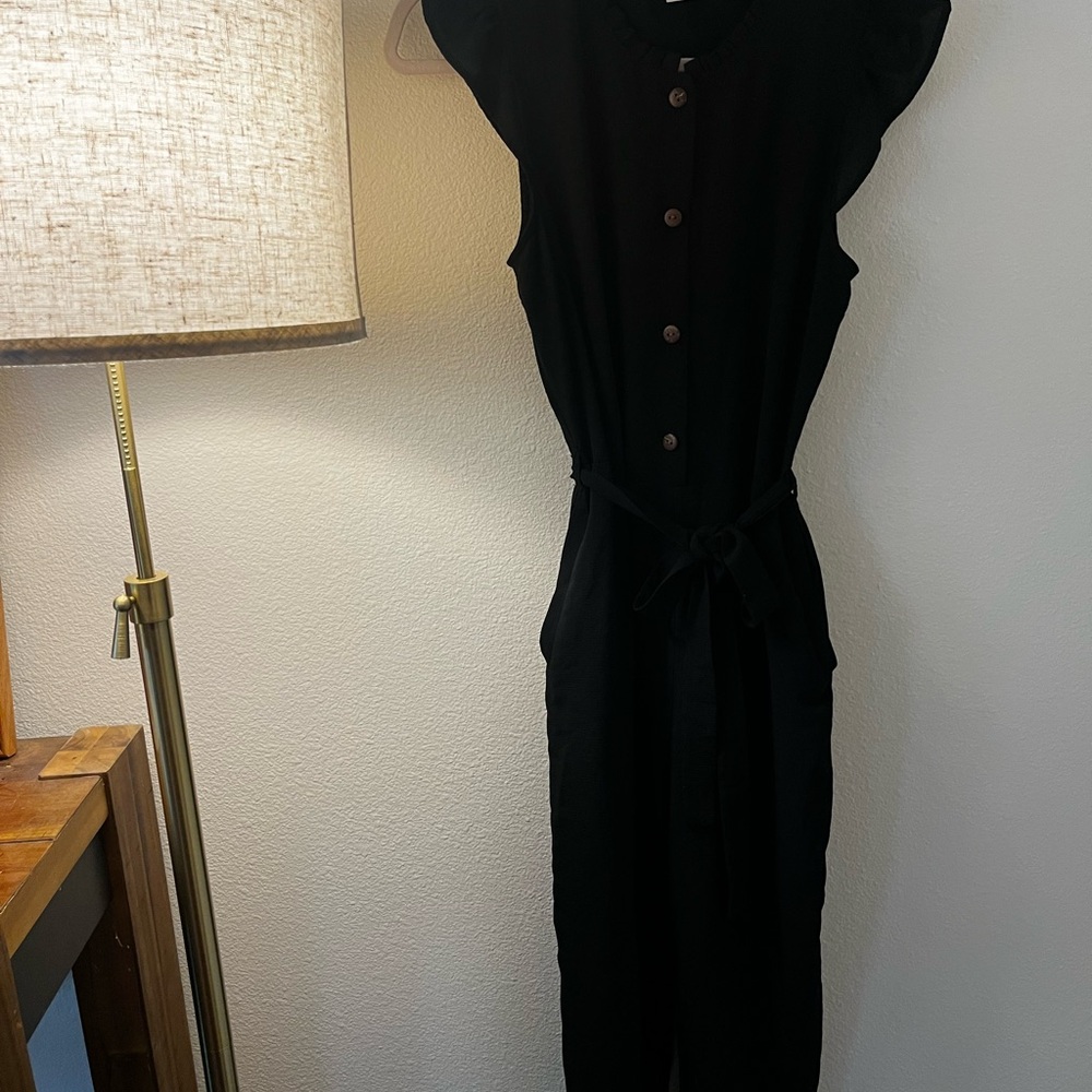 Monteau Black  jumpsuit